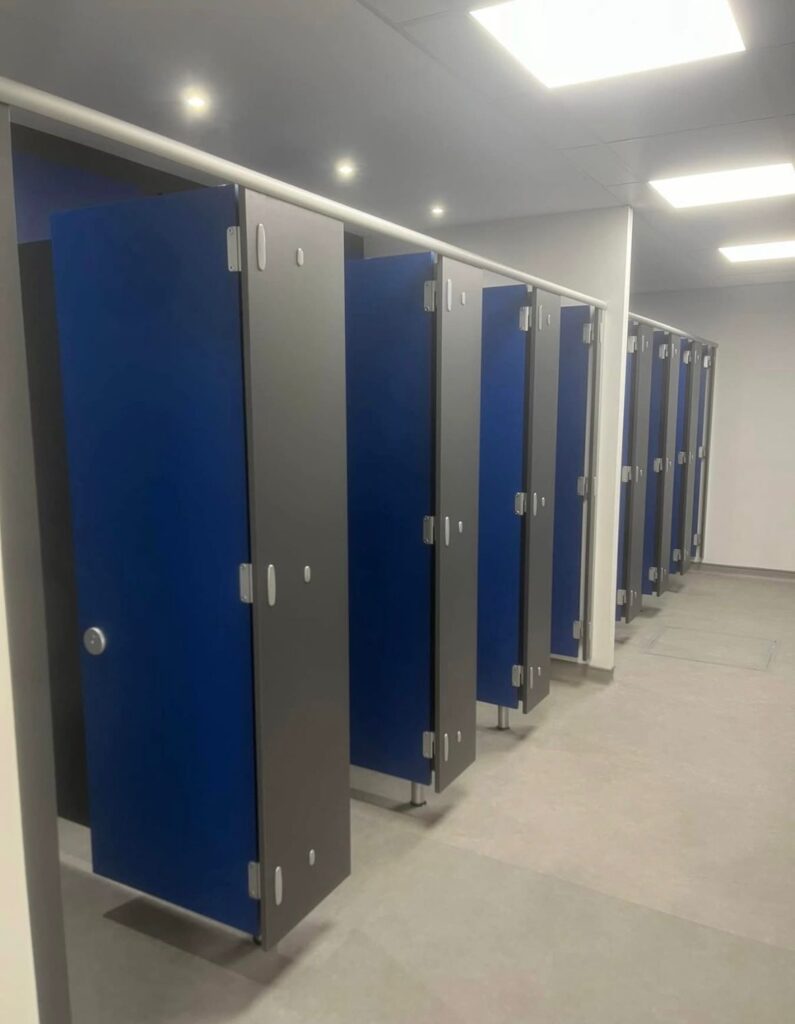 Toilet installation for a school in dartford